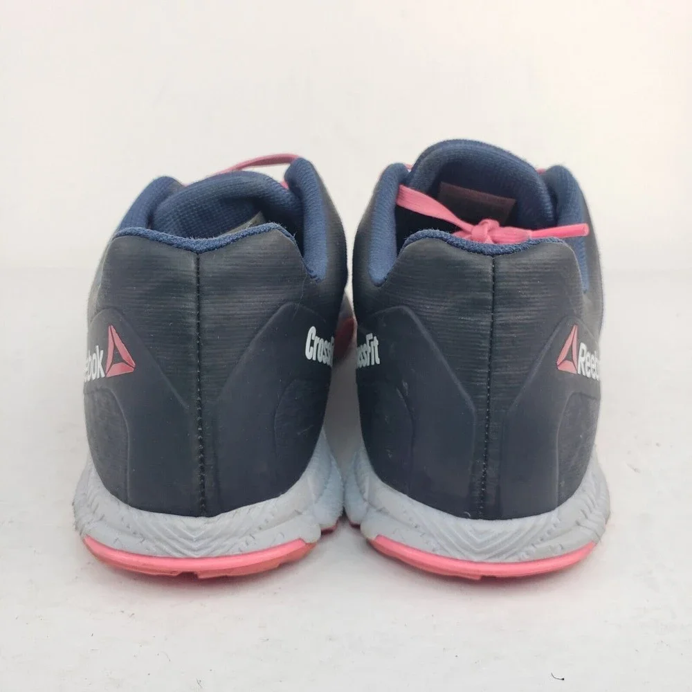 Reebok Crossfit Speed TR Womens Training Shoes Blue-Dove-Pink Sz 6.5 - Picture 8 of 13